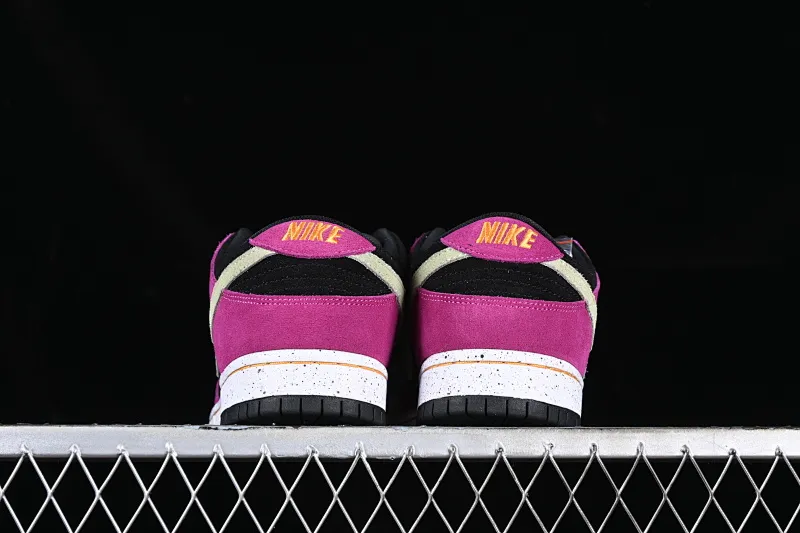All Categories Nk SB Dunk Series Nk SB Dunk Low Low-top Shoes Nk Dunk SB Low SP Black Rose Red Retro Low-top Casual Sports Skateboard Shoes BQ6817-501
